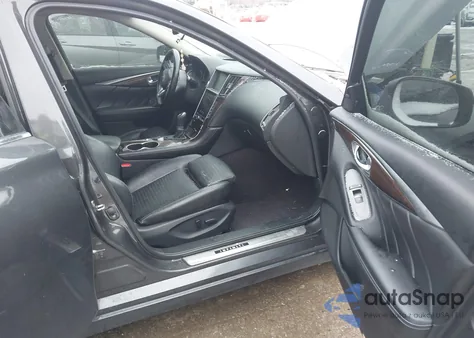 2018 Infiniti Q50 3.0T Luxe z USA, uszkodzony, nr VIN JN1EV7AP4JM355990